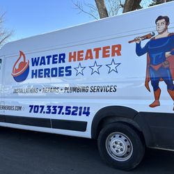 Wrapworx - Wrapworx did an incredible job designing the layout and lettering our Water Heater Heroes van.