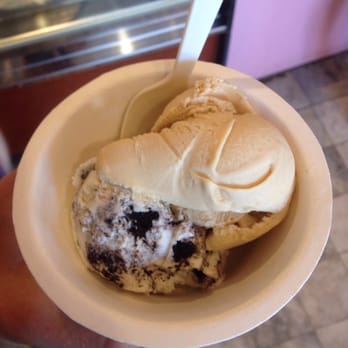 The Parlour - The Junior with cookies & cream and salted butter caramel - Ice Cream & Frozen Yogurt Near Me - Durham, North Carolina