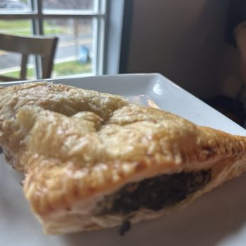 Belle Vie Cafe - Spinach and goat cheese Turnover - Cafes Near Me - Guilford, Connecticut Belle Vie Cafe - Spinach and goat cheese Turnover - Cafes Near Me - Guilford, Connecticut