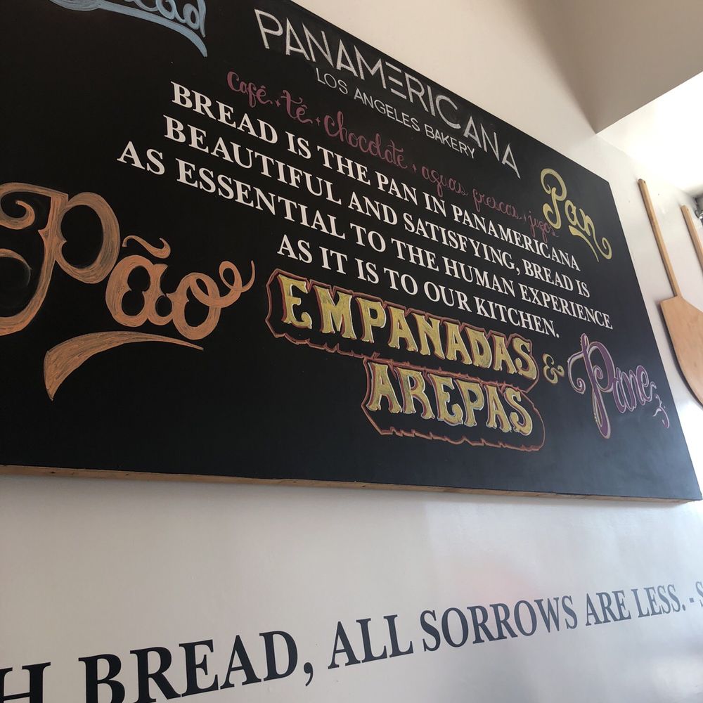 Panamericana Bakery - a sign for panameria - Bakeries Near Me - Los Angeles, California