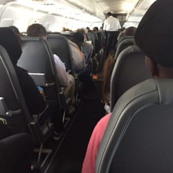 Frontier Airlines - Cabin. No 1st class.