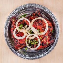 Sabreen's Food - Buy from door dash? try our juicy and spicy tandoori chicken quarterlegs!