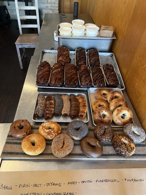 Chicken Dog Bagels by null