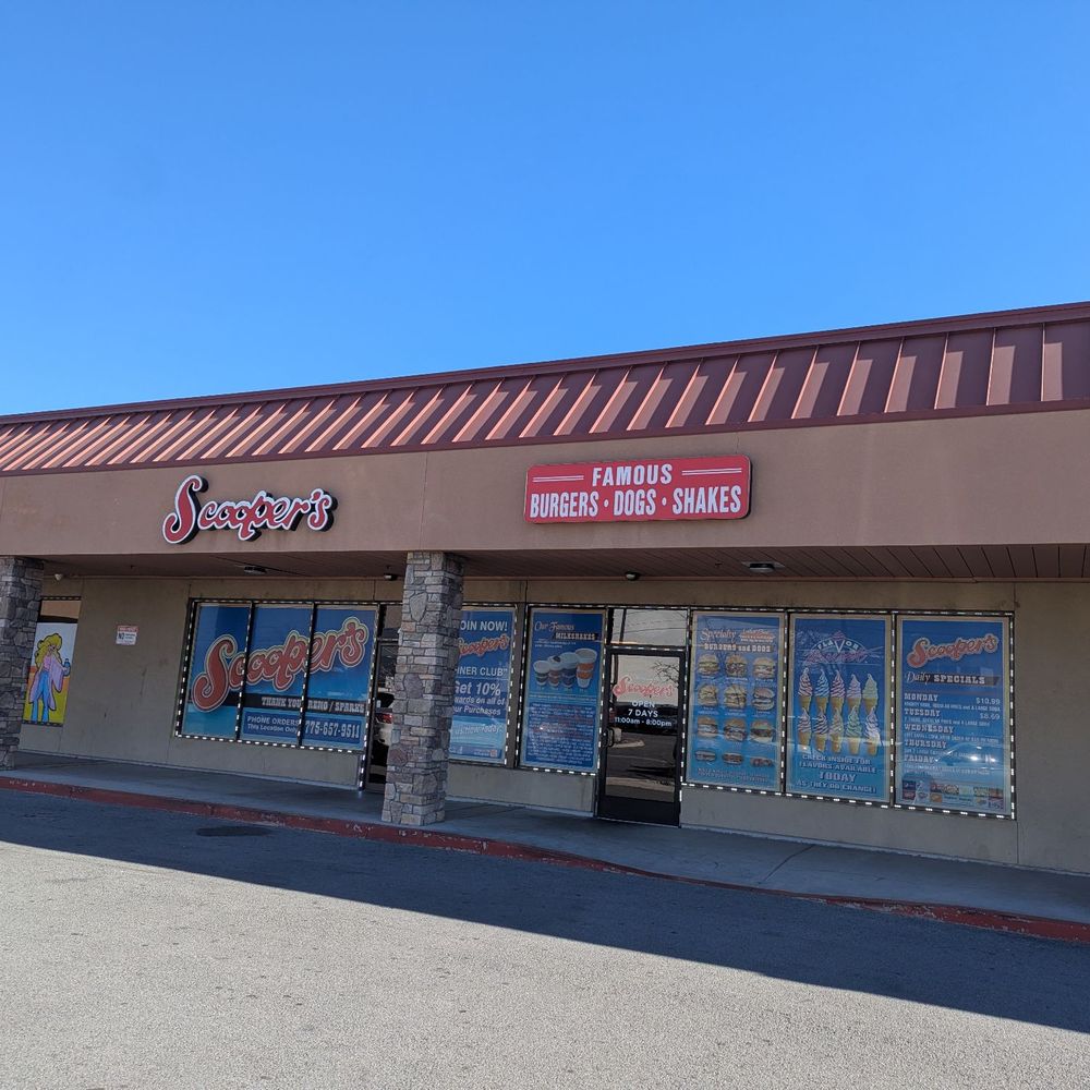 Scoopers - entrance - Burgers Near Me - Reno, Nevada Scoopers - entrance - Burgers Near Me - Reno, Nevada