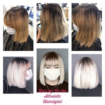 Salon Jennifer - 3 sessions to get to platinum from level 3 natural. Hair by Vic - Hair Salons Near Me - Valrico, Florida Salon Jennifer - 3 sessions to get to platinum from level 3 natural. Hair by Vic - Hair Salons Near Me - Valrico, Florida