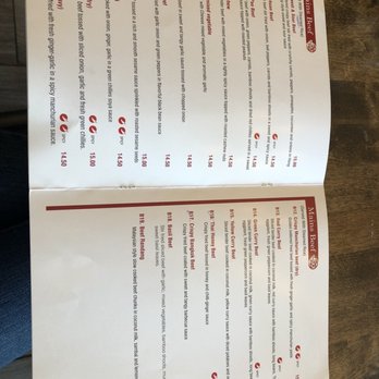 Red Panda Pavilion - the menu of the restaurant - Asian Fusion Near Me - Mississauga, Ontario