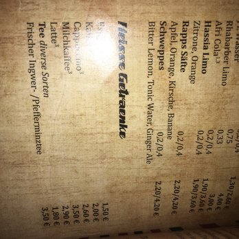 Alte Liebe - Softdrinks and hot drinks - Cocktail Bars Near Me - Frankfurt, HE Alte Liebe - Softdrinks and hot drinks - Cocktail Bars Near Me - Frankfurt, HE