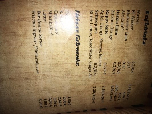 Menu photo 1 Alte Liebe Frankfurt, HE Menu photo 1 Alte Liebe Frankfurt, HE