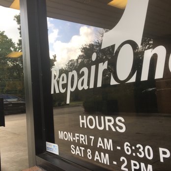 Repair One - Signs - Auto Repair Near Me - The Woodlands, Texas