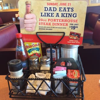 Country Pride - All your table condiments, ready on the tables. - New American Near Me - Tooele, Utah
