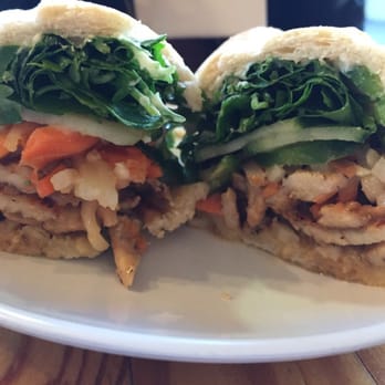 Pho Lang Thang - Chicken bahn mi. The star of my meal. - Vietnamese Near Me - Cincinnati, Ohio