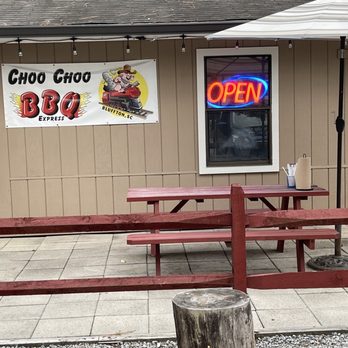 Choo Choo BBQ Xpress - Outside front of restaurant. - Barbeque Near Me - Bluffton, South Carolina
