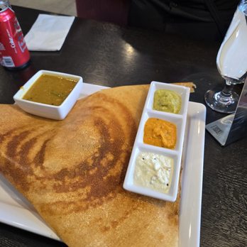A2B Indian Veg restaurant - Rava Masala Dosai - Indian Near Me - Warrenville, Illinois