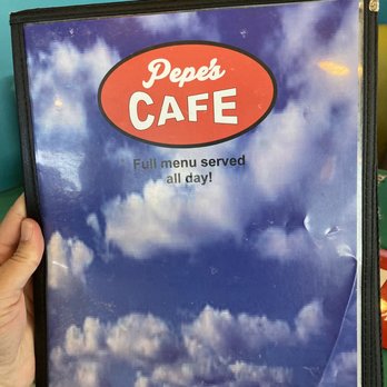Pepe's Diner - Front of Menu - Diners Near Me - Cottonwood, Arizona