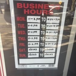 Thai Country Restaurant - Please notice that they're closed on the weekends and don't be disappointed like we were.