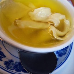 Wonton Soup (note: no filling in wontons - noodles only)