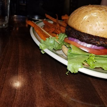 Strap Tank Brewery - Black bean burger? - American Near Me - Springville, Utah Strap Tank Brewery - Black bean burger? - American Near Me - Springville, Utah