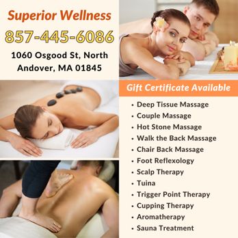 Superior Wellness - Massage Near Me - North Andover, Massachusetts Superior Wellness - Massage Near Me - North Andover, Massachusetts