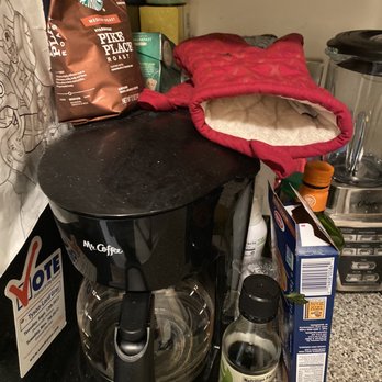 MyClean Cleaning Services - Literally nothing moved, coffee pot not wiped down - was still dusty! - Home Cleaning Near Me - New York, New York MyClean Cleaning Services - Literally nothing moved, coffee pot not wiped down - was still dusty! - Home Cleaning Near Me - New York, New York