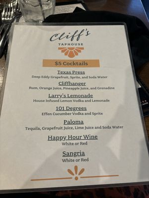 Menu photo 8 Cliff’s Taphouse Kansas City, MO Menu photo 8 Cliff’s Taphouse Kansas City, MO
