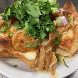 The Inside Track Grill & Sports Lounge - Shrimp Nachos!