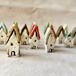 Spring Cottage Gallery - Tiny Houses by ceramic artist Blookat.