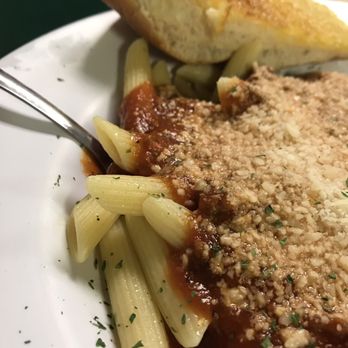 Pasta Shop - Mostacchoili with meat sauce - Italian Near Me - Marquette, Michigan Pasta Shop - Mostacchoili with meat sauce - Italian Near Me - Marquette, Michigan
