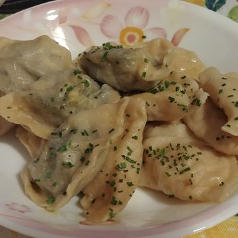 Baba's Pierogies - Delicious heart attack waiting to happen. - Modern European Near Me - Brooklyn, New York