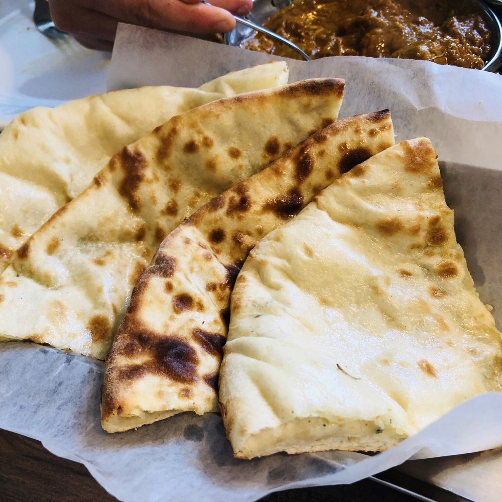 Moringa Indian Restaurant - Blue cheese naan - Indian Near Me - Waterbury, Connecticut