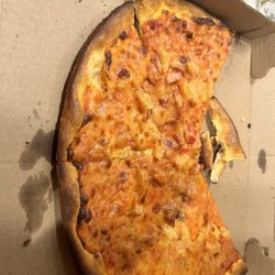 The Pizza Stone - Overcooked petrified pizza.