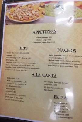 Menu photo 1 Burrito Mexican Restaurant Elberta, AL