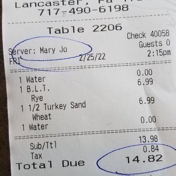 Knight & Day Diner - Lunch for 2 - Diners Near Me - Lititz, Pennsylvania