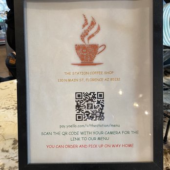 The Station Coffee - QR CODE - Coffee & Tea Near Me - Florence, Arizona The Station Coffee - QR CODE - Coffee & Tea Near Me - Florence, Arizona