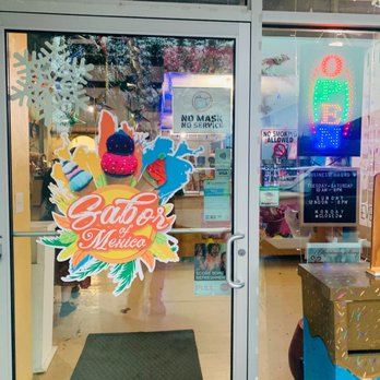 Sabor of Mexico - the entrance to a store - Ice Cream & Frozen Yogurt Near Me - Baytown, Texas