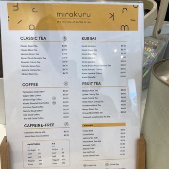 Mirakuru - Coffee & Tea Near Me - Garden Grove, California Mirakuru - Coffee & Tea Near Me - Garden Grove, California