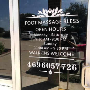 Massage bless - Front Door Business Info - Massage Therapy Near Me - Plano, Texas