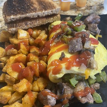 My Cafe - Beef Omelet - Breakfast & Brunch Near Me - Newark, California My Cafe - Beef Omelet - Breakfast & Brunch Near Me - Newark, California