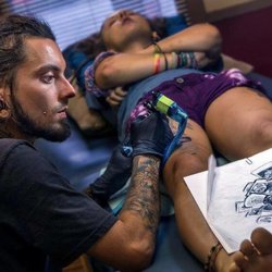 Skinny Buddha Tattoo - Memorial tattoo session