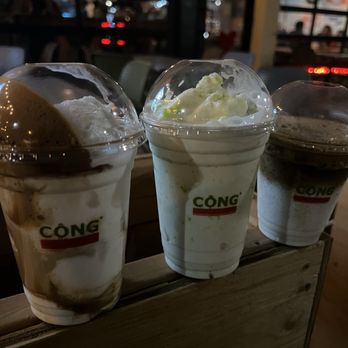 Cong Caphe - Coconut Coffee, Lg Coconut Green Rice, and White Coffee - Coffee & Tea Near Me - Toronto, Ontario