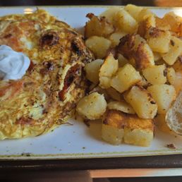 Smoked Salmon & Roasted Vegetable Frittata