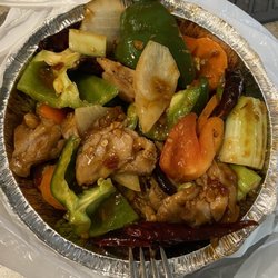 Hong Dynasty - Spicy chicken. Schezuan