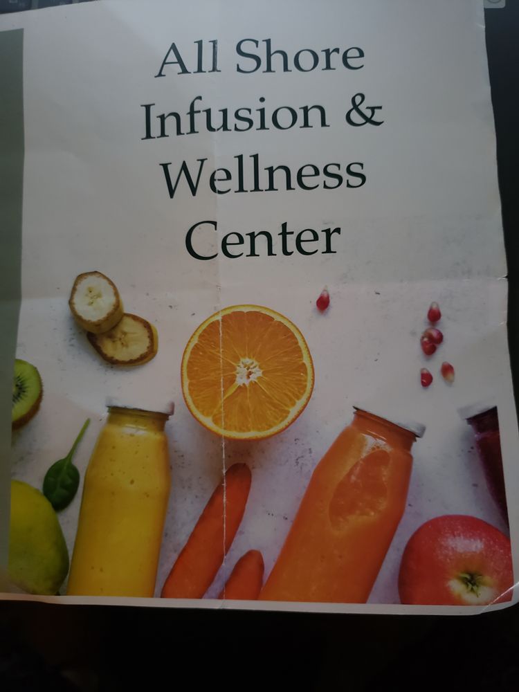 ALL SHORE INFUSION & WELLNESS CENTER Updated October 2024 1305 S