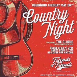 Friends of Friends Neighborhood Bar - Country Thursdays