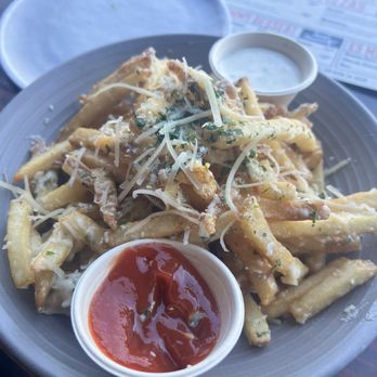 Bayside Landing - Truffle French fries - New American Near Me - San Diego, California
