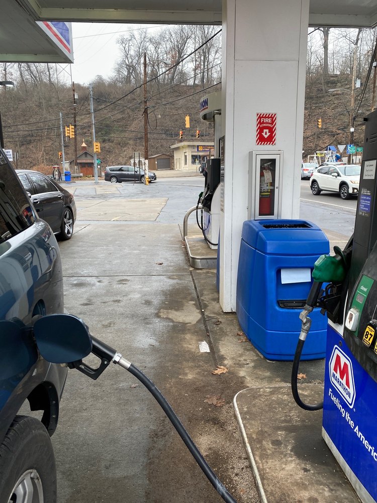 MARATHON GAS STATION 1909 Painters Run Rd, Pittsburgh, PA Yelp