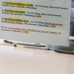 As of Jan 2018 new rules for taxes.
