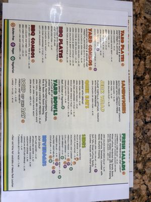Menu photo 1 Back A Yard Caribbean Grill San Jose, CA