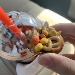 Port City Nutrition - Dutch Chocolate Shake and a Reese's Doughnut