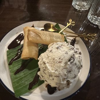 Rice Thai Dining - Fried Banana and Ice Cream - Thai Near Me - Hagerstown, Maryland