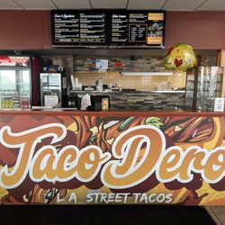 TacoDero - Taco Dero counter